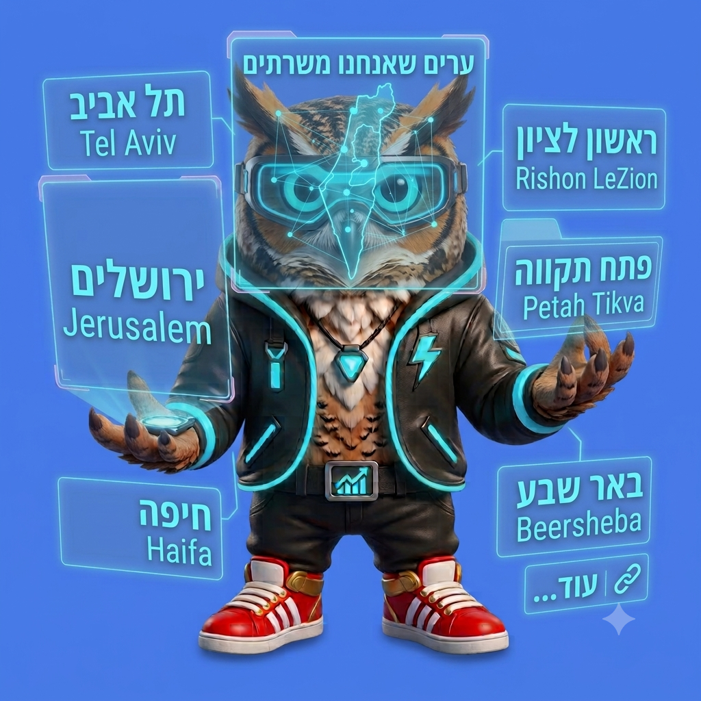 קידום אתרים לפי עיר
